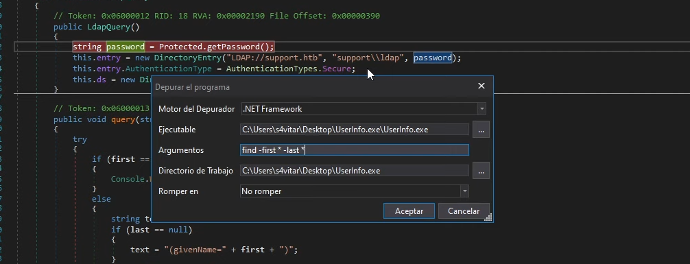 Breakpoint set in dnSpy